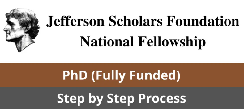 Jefferson Scholars Foundation National Fellowship 2024 | USA